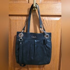 Coach Ashley Pleated Leather Shoulder Bag – Style F17605